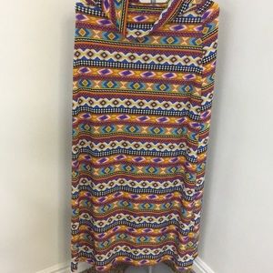 Aztec, Multicolored maxi skirt